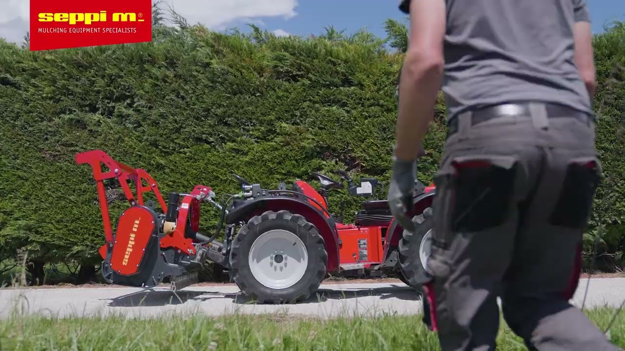 SEPPI M. - MICROFORST pto - Forestry Mulcher for Small Tractors