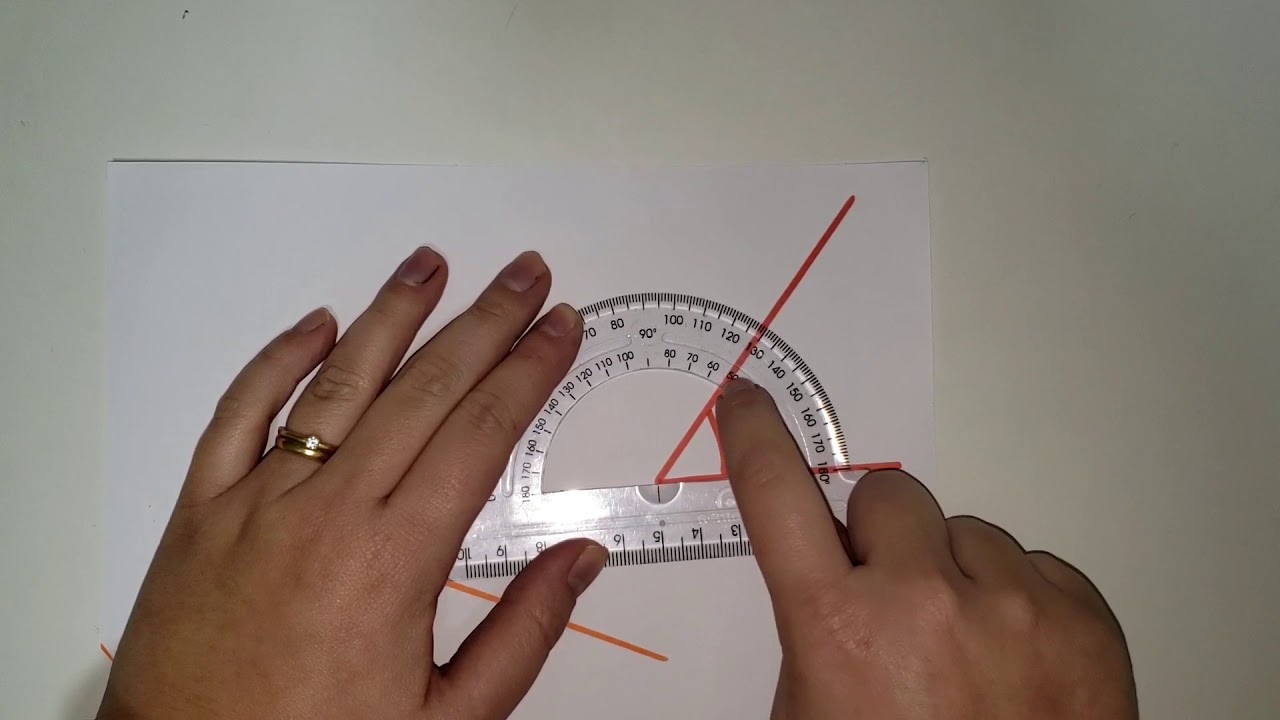 How to use a protractor YouTube