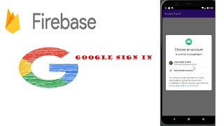 Firebase Google Sign In Android Studio