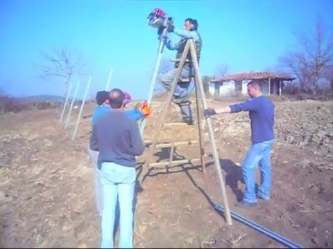 Direk çakma makinası Direk çakma makinası