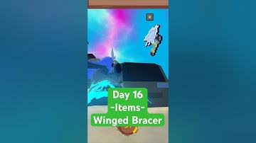 Day 16- Items: Winged Bracer  #roguelike #gaming #gamedev #indiegame #wizard #indiedev #gamedesign