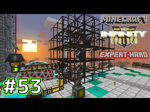 マインクラフトFTB Infinity Evolved エキスパート -  ウィザー？私が手を下すまでも無い！　Part53 Minecraft Expert Mode