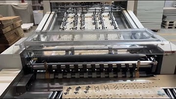 PK108-110 Automatic Playing Cards Slitting And Collating Machine