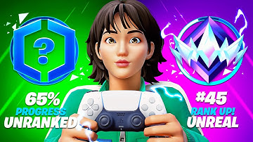 Unranked to UNREAL Solo Reload Speedrun (Fortnite Squid game)