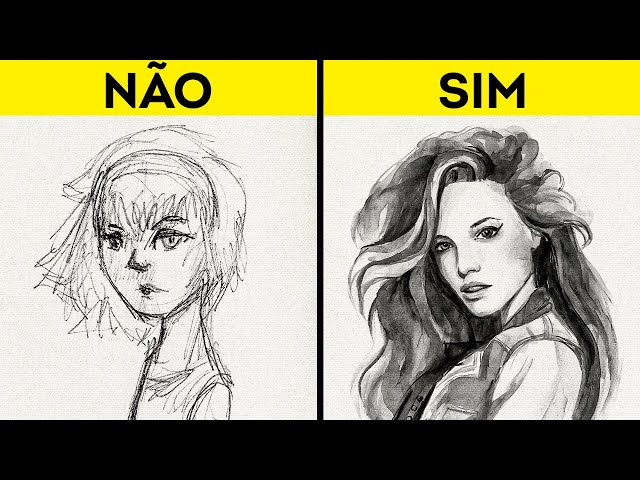 4 técnicas de desenho incríveis para você começar a testar