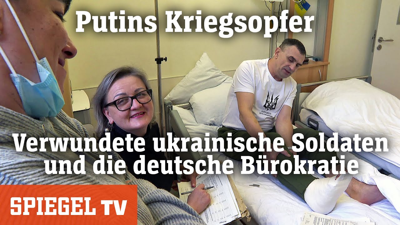 Ukraine-Krieg: Verwundete werden nach Deutschland transportiert | DER SPIEGEL