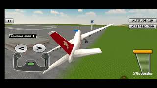 Playing Extreme flight simulator pilot a worst flight simulator (Sound disabled) screenshot 2