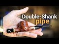 Handmade Double-Shank Pipe – Unique Design