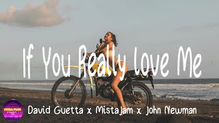 David Guetta x MistaJam x John Newman - If You Really Love Me (Lyrics)