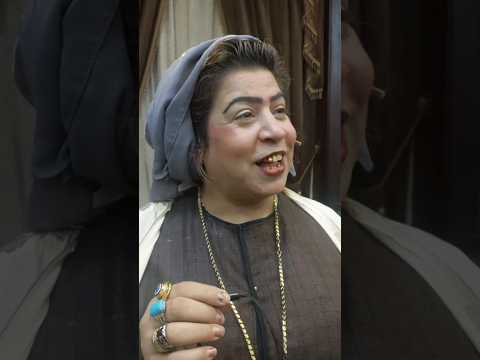 المعلمة عسلية المشهورة بالجلباب الصعيدي تدخل مجال التمثيل