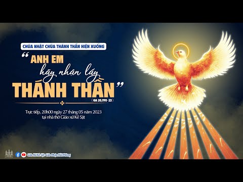 TRỰC TUYẾN : THÁNH LỄ CHÚA NHẬT CHÚA THÁNH THẦN HIỆN XUỐNG.