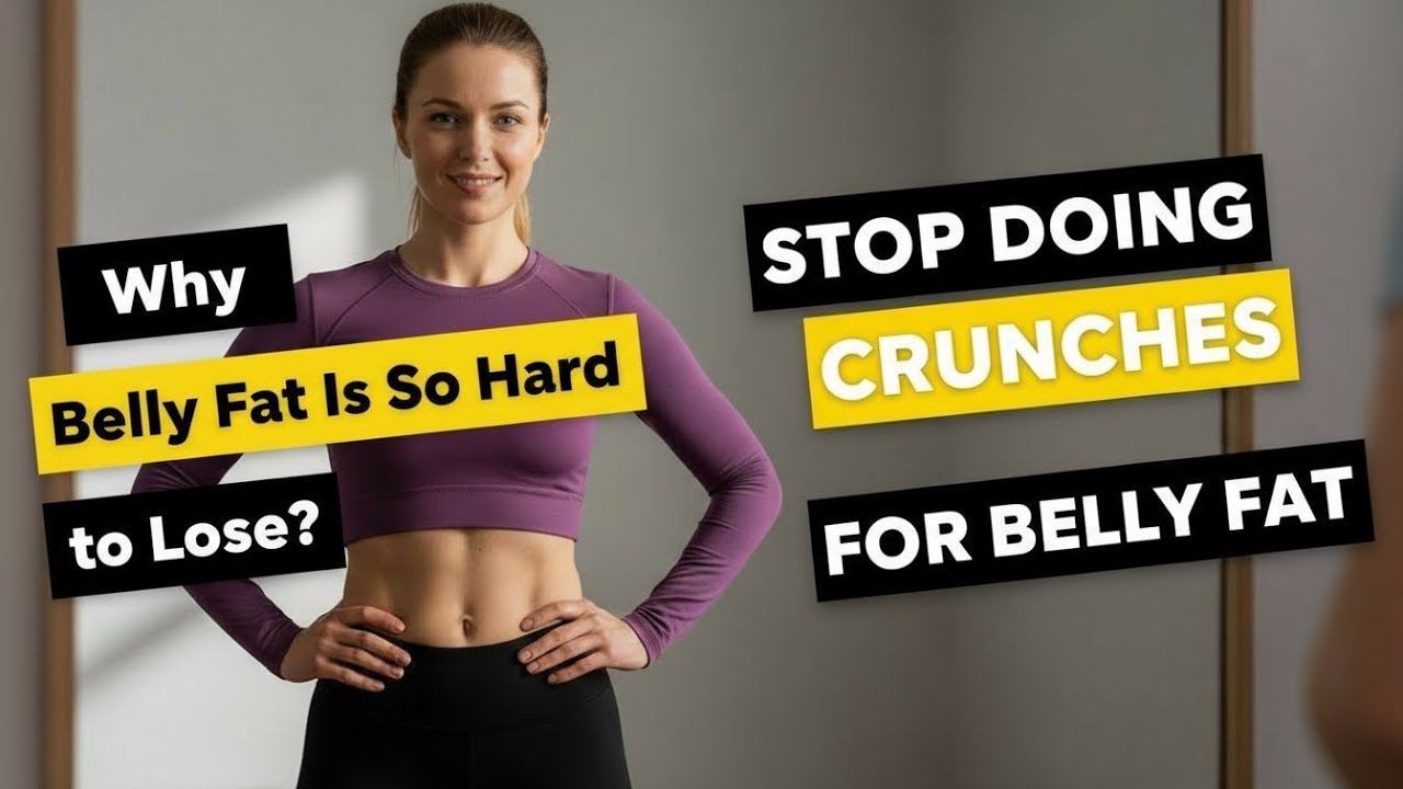 How to ACTUALLY Lose Belly Fat at Home (3 Step Fix) 