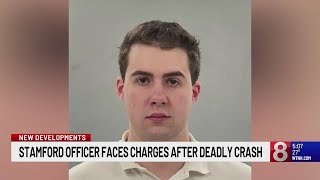 Stamford police officer charged in crash that killed pastor