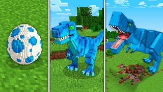 VIDA DE DINOSSAURO no Minecraft Do OVO até o TOPO da Cad...