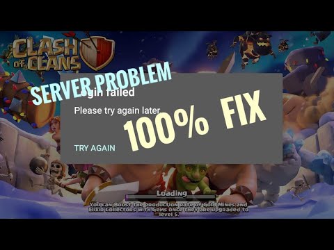 Clash of Clan Log in Failed Problem