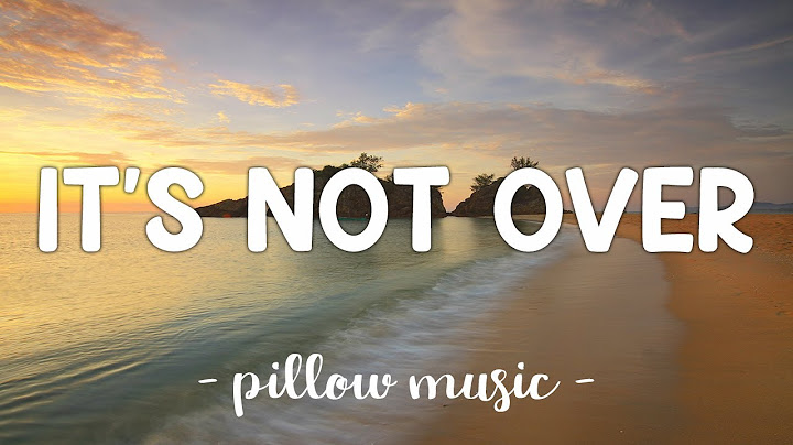 It's Not Over - Daughtry (Lyrics) 🎵