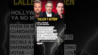 "Hollywood vive en mansiones y nos dice cómo votar — se acabó" #Hollywood #MAGA