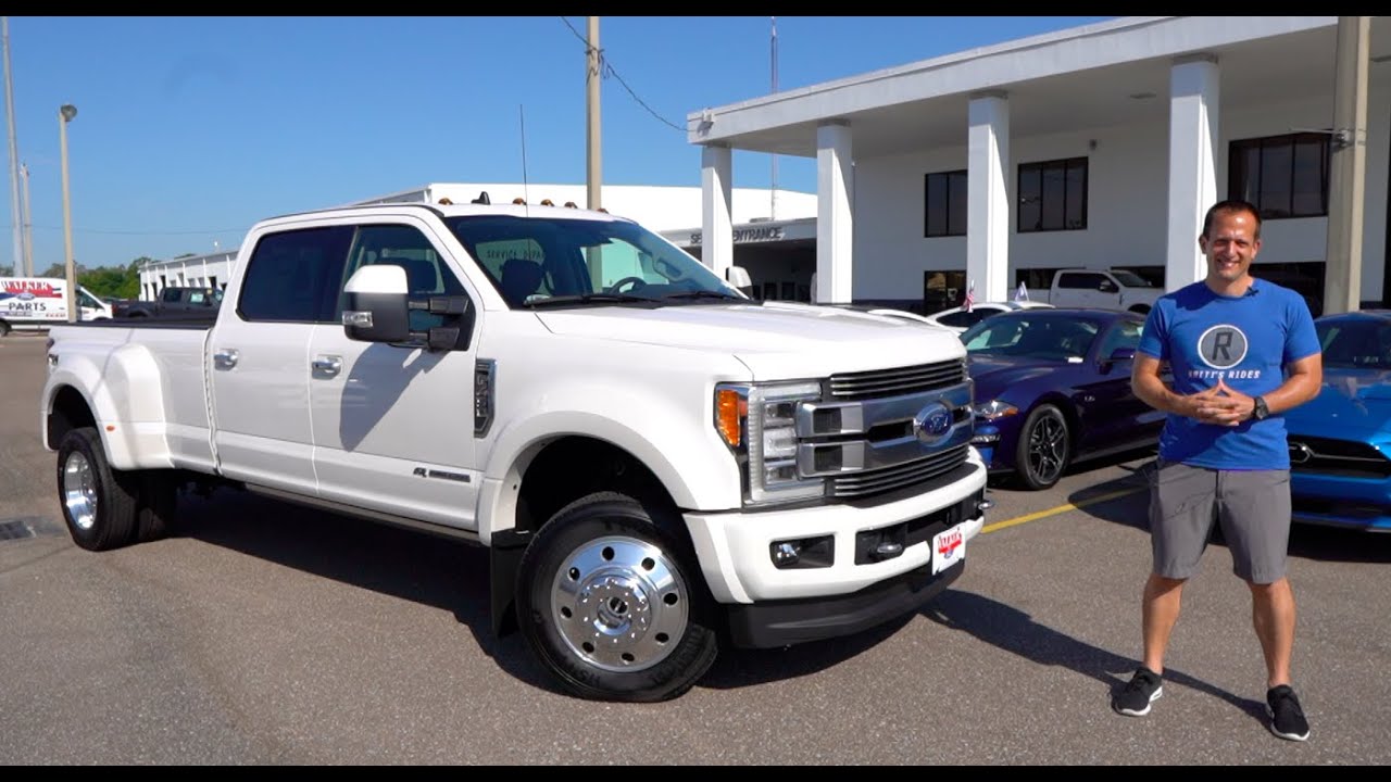 Is The Ford F 450 Super Duty Limited A Luxury Work Truck Youtube