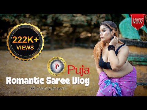 PUJA || AWESOME SAREE LOOK || FASHION VIDEO || SAREE EXPRESSION || PP ENTERTAINMENT || 2023