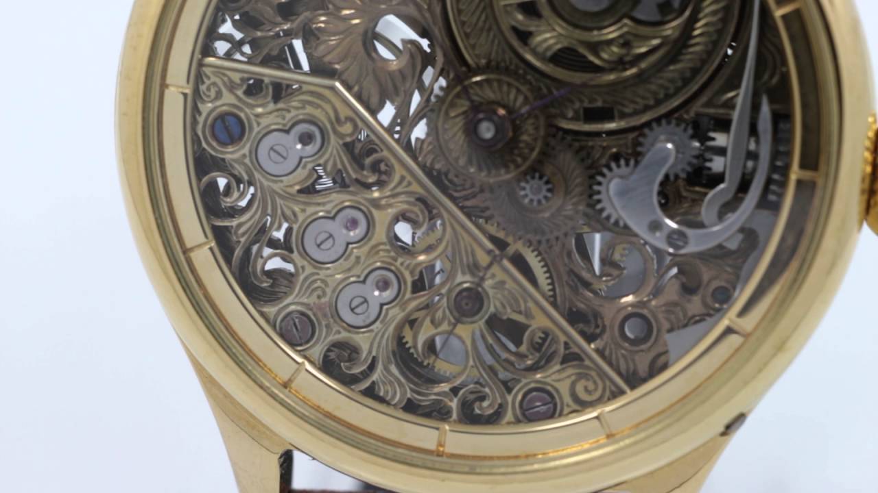 1904 Vacheron & Constantin high grade 21 jewels pocket watch movement Skeleton