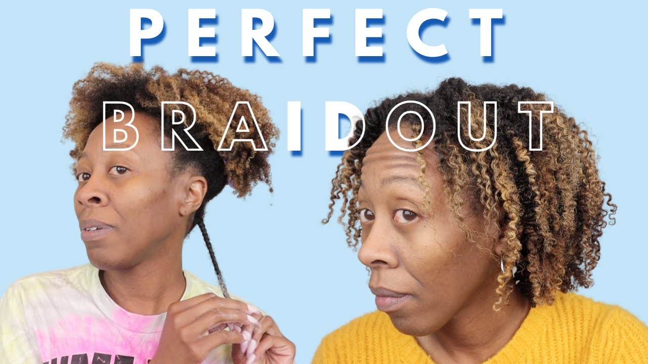 How to get the perfect braid out | Kinky coily coarse hairstyle | Heyknottygirl