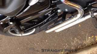 V&H ShortShots Quiet Baffles vs. Stock Baffles vs. Straight Pipes screenshot 3