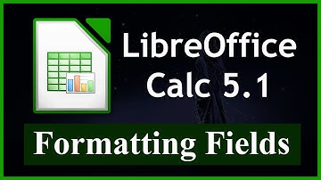 Formatting Fields - Currency, Percent, Number, Date, Foreign - 2 - Introduction to LibreOffice Calc
