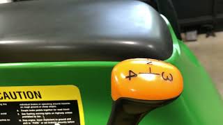 John Deere 4300 High Level Usage