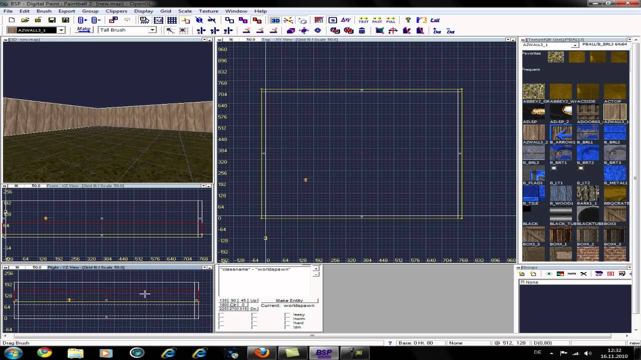 Digital Paintball 2 | BSP Mapping Tutorial [Part 1 - Wie erstelle ich ...