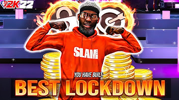 *NEW* BEST PERIMETER LOCKDOWN BUILD in NBA 2K22 + BEST BADGES! THE BEST SHOOTING LOCK BUILD NBA 2K22
