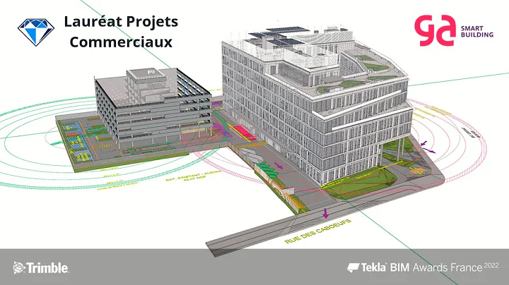 Tekla BIM Awards France 2022 : GA Smart Building -...