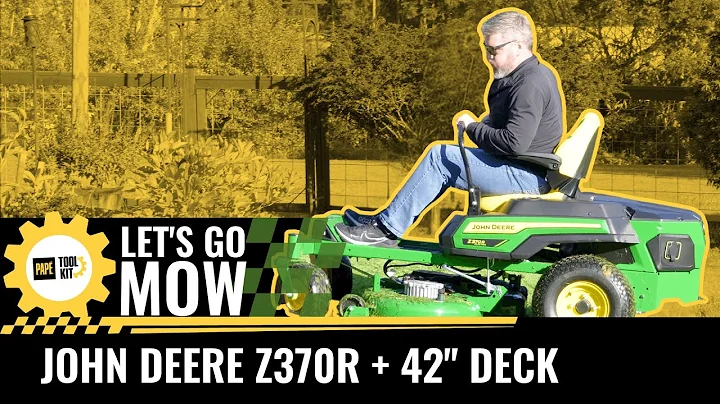Let's Go Mow — John Deere Z370R with 42 Inch Deck