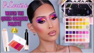 P.LOUISE WATCH THE QUEEN CONQUER PALETTE & TESTING NEW MAKEUP