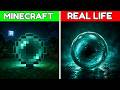 Minecraft VS Real Life – Ender Pearl 👁️✨