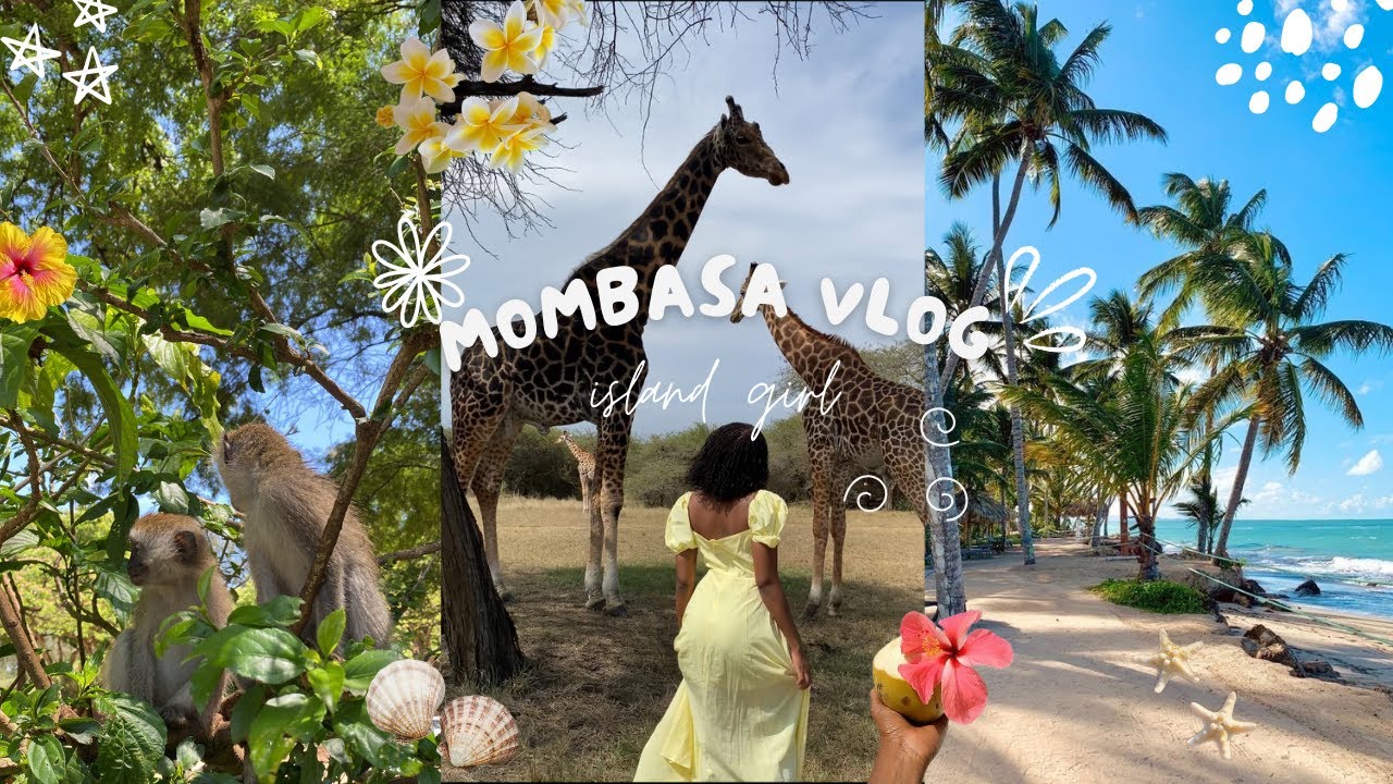 Mombasa Vlog: Наряды, которые я носила на побережье🏝️☀️🌊