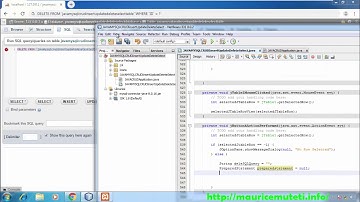 32. JAVA And MySQL (CRUD) Project - GUI - How To Delete Data From Mysql Database And Jtable