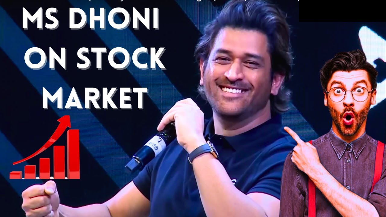 MS Dhoni Interview Talks About Stock Market Crash #msdhoni
