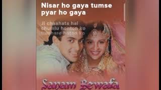 mujhe Allah ki Kasam .(song) [From 'Sanam bewafa']|#Song #Music #Entertainment #love #hitsong
