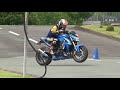 2018 6 17 MG 9 Dunlop Moto Gymkhana King of Gymkhana Sakuta 選手 GSX-S1000 & VTR250