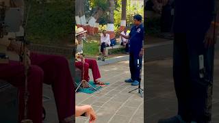Busker Refuses To Stop