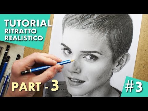 Tutorial Come Fare Un Ritratto Realistico A Matita Parte