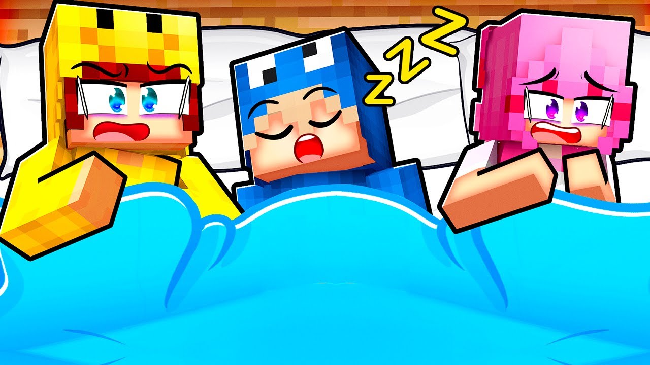 De LAATSTE Die SLAAPT Die WINT! (Minecraft)