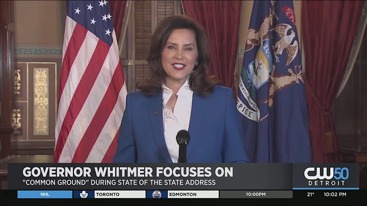 Whitmer's State Of The State Address Focused On Pandemic And Growing Michigan's Economy