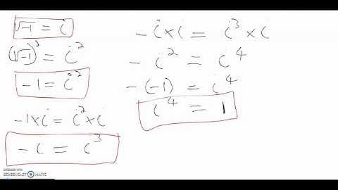 Complex Numbers intro part 1