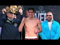Leo Santa Cruz vs Rafael Rivera | WEIGH-INS | PBC ON FOX
