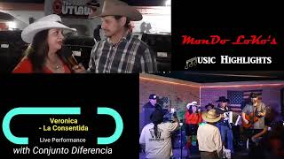 Dj Mondo LoKo interview with Vegas Tejano Star  Veronica La Consentida  screenshot 1
