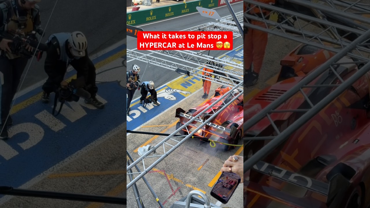 THE COOLEST Pit Stop at Le Mans 24 Hour 2026