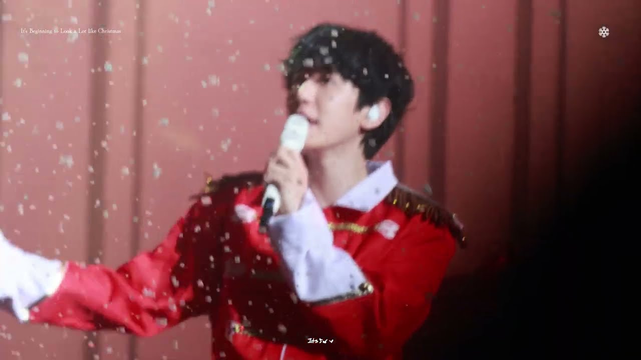 [4K] 241221 백현- It's  Beginning to Look a Lot like Christmas in Chaotic Party (큥망진창 대환장파티)