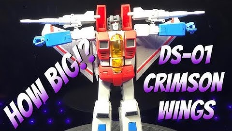 Size comparison | How big is ds-01 crimson wings?