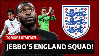 TOMORI STARTS?! WHO WOULD I TAKE TO THE FIFA WORLD CUP QATAR 2022| ENGLAND | WORLD CUP 2022